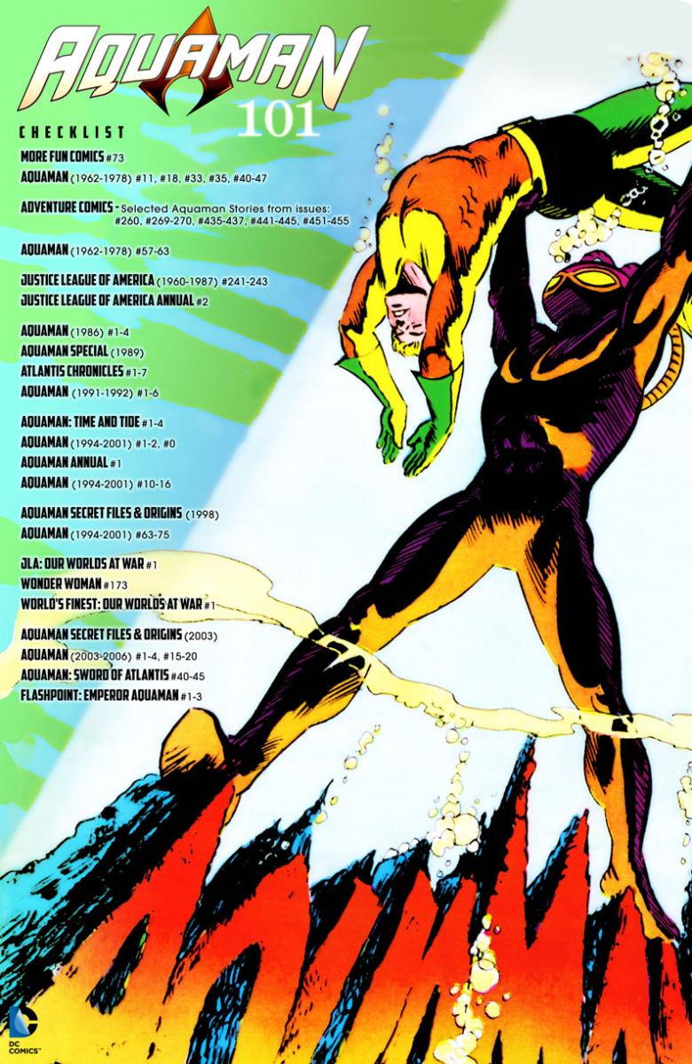 Aquaman 101 Digital Comics Sale | DC